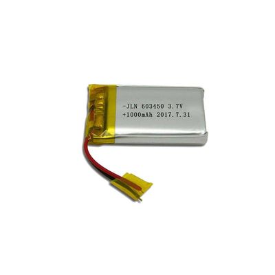 Lithium Cobalt Oxide Cell 1000mAh 3.7 Volt Battery Pack